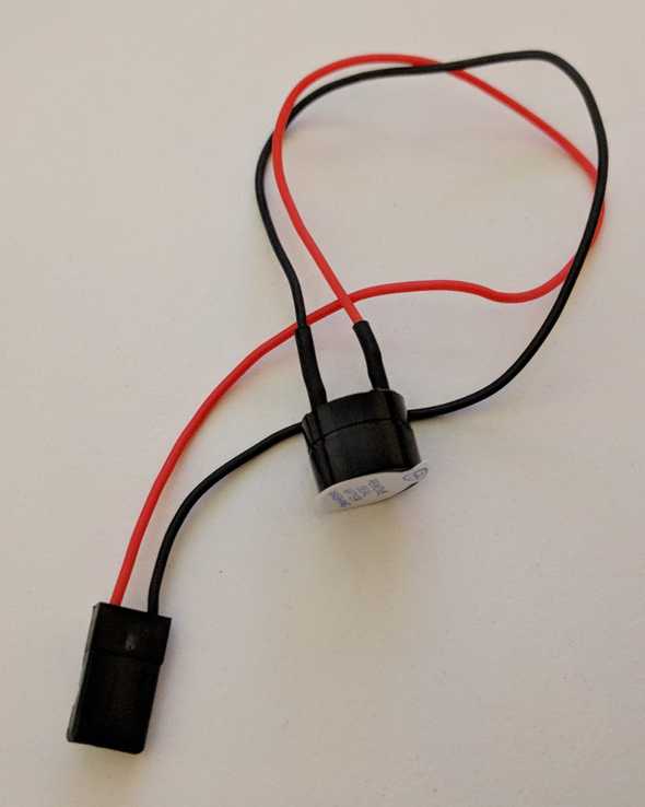 Solderless buzzer