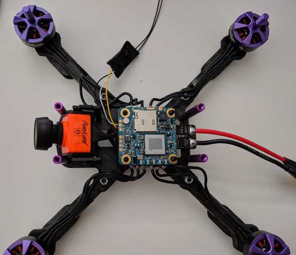 test fit the build with the Runcam Split 2