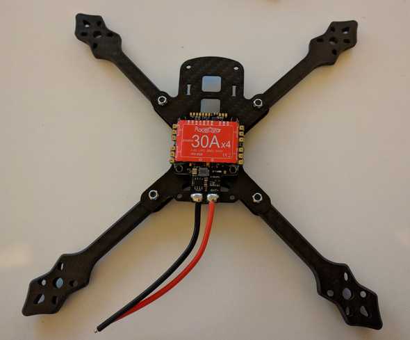 Add flight controller to frame