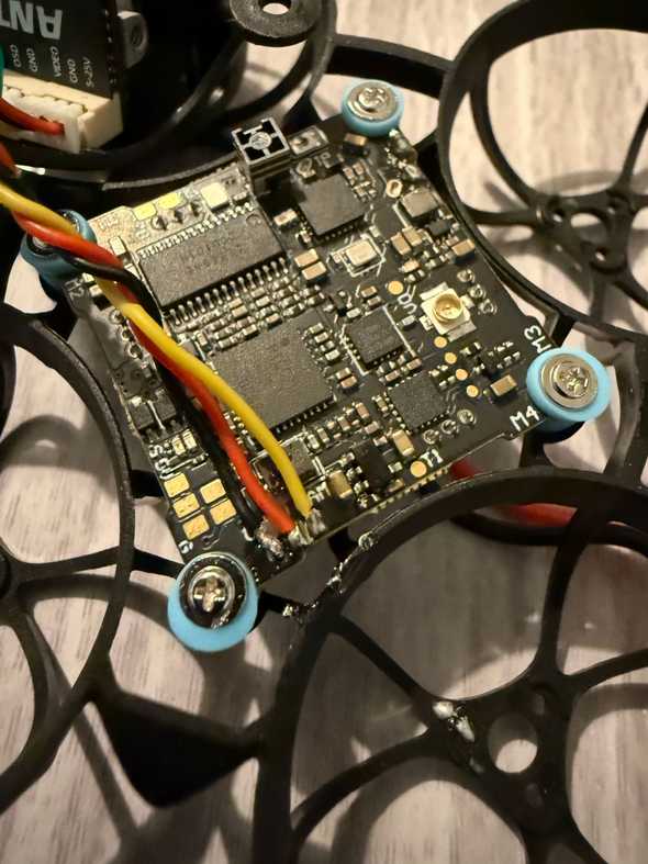 soldering the camera part 2