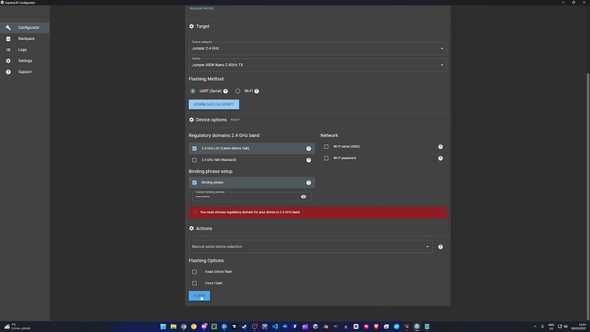 ExpressLRS Configurator