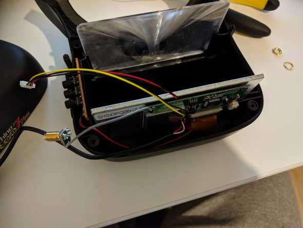 Put DVR back in goggles