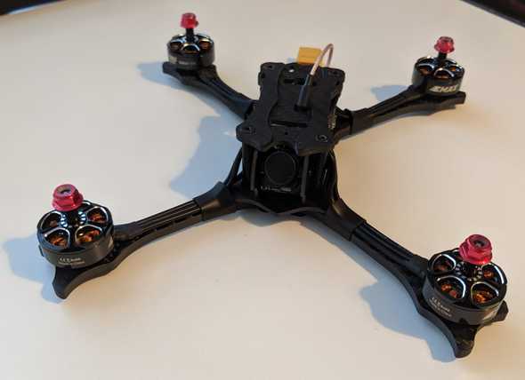 Emax Hawk 5 without props, full frontal shot