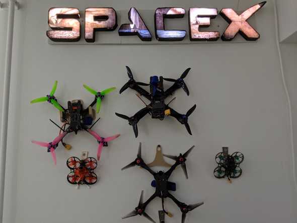 Georgi's drones on the wall