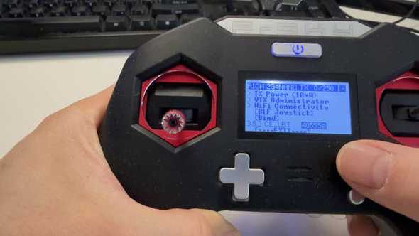 Contents of the ELRS script in the Taranis Xlite radio