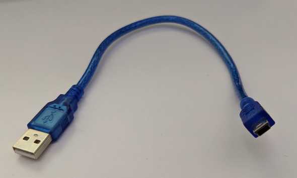 Mini USB B to USB cable