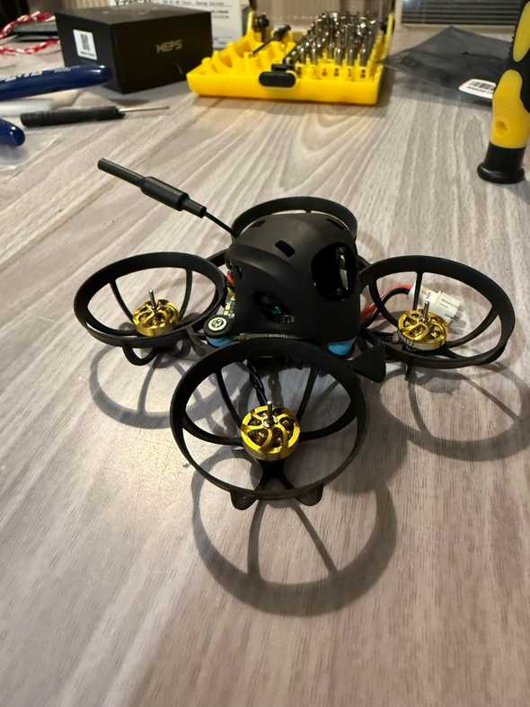 all four motors done