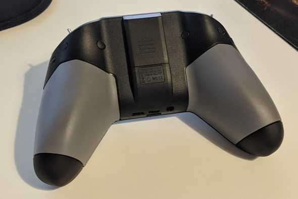 FrSky X-Lite with the rubber plugs installed