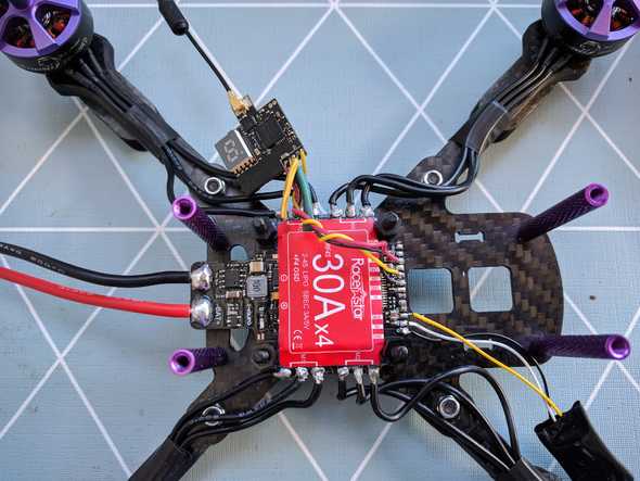 VTX soldered
