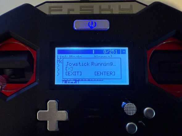 Bluetooth joystick functionality running