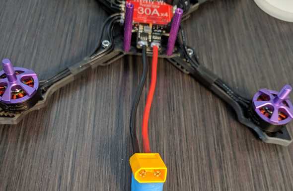 XT-60 connector for battery leads