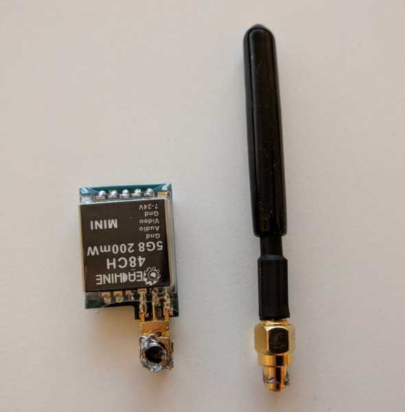 Snapped solder joint and a missing pin